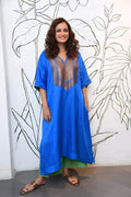 (Pre-Order) Dia Mirza Inspired Handwoven Paper Kataan Silk Co-ord Set