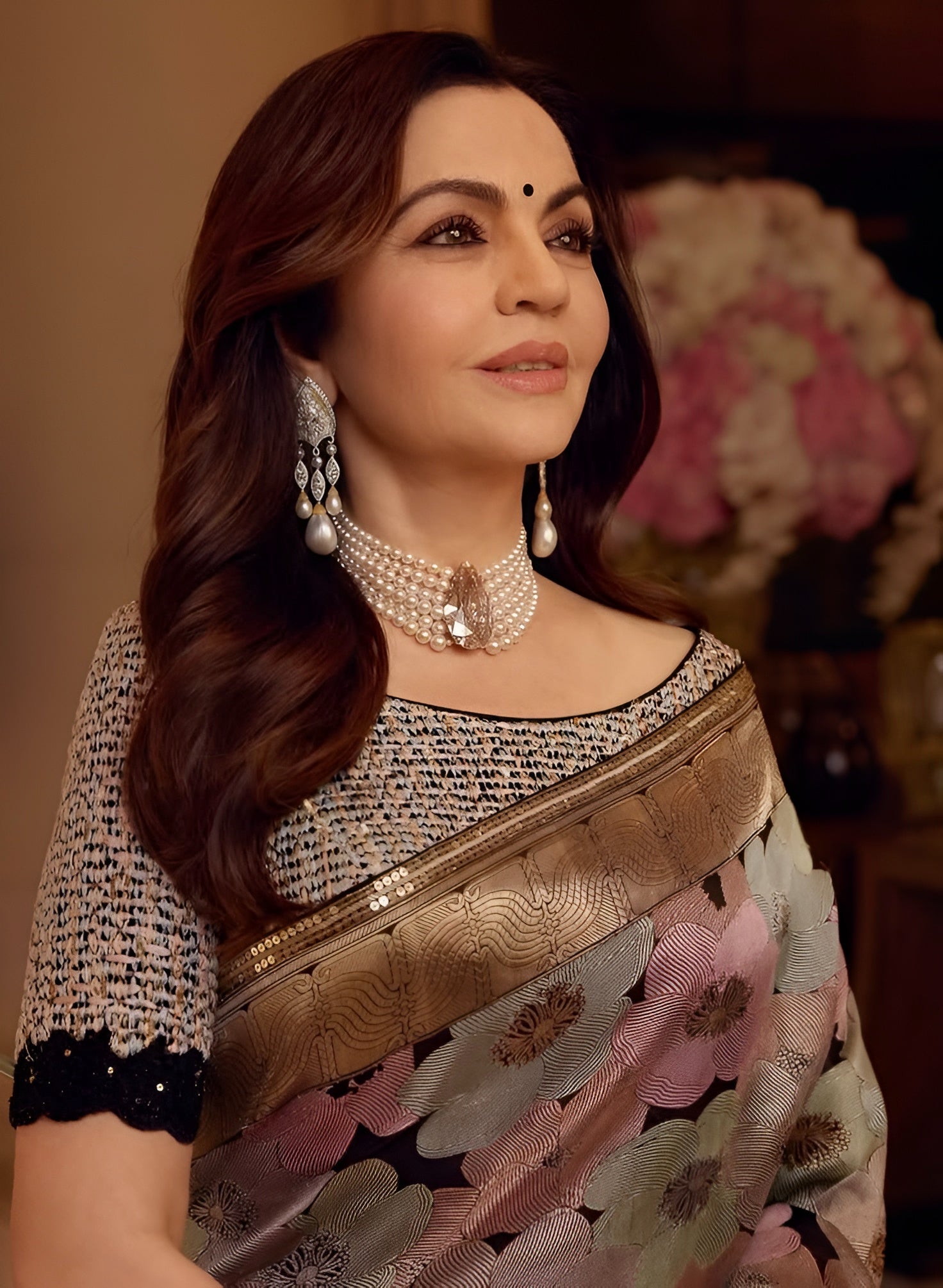 Neeta Ambani Ma'am Inspired Handwoven Pure Kataan Silk Saree