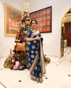 Neeta Ambani Ma'am Inspired Handwoven Pure Kataan Silk Saree