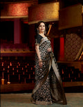 Neeta Ambani Ma'am Inspired Handwoven Pure Kataan Silk Saree