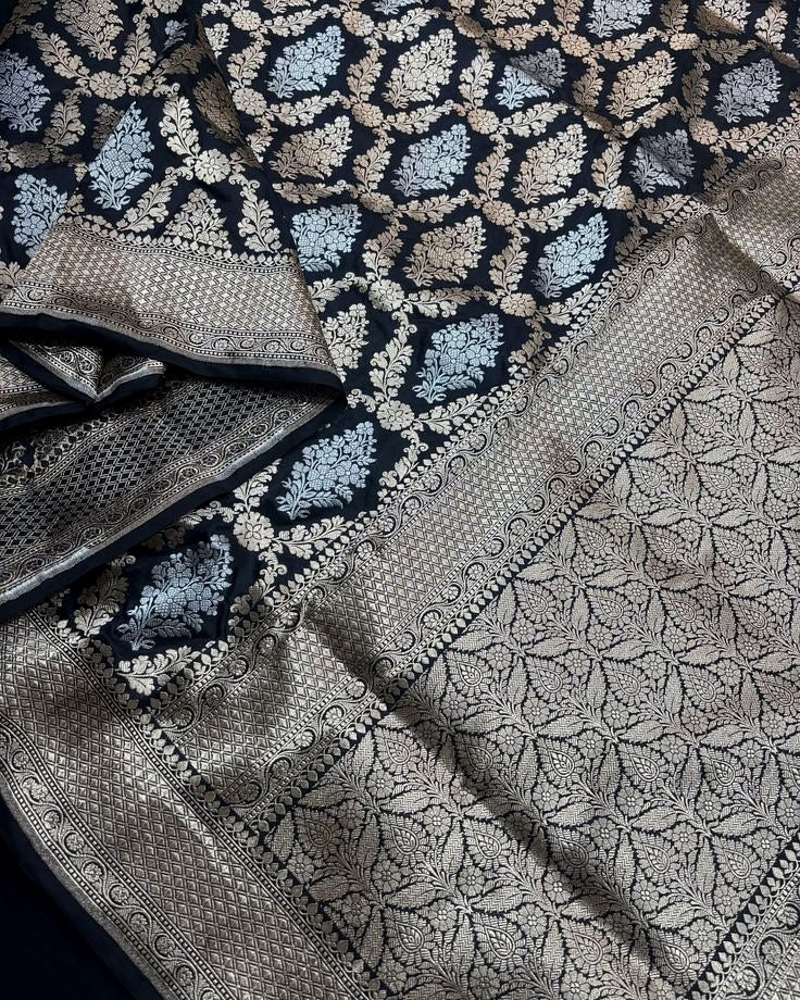 Neeta Ambani Ma'am Inspired Handwoven Pure Kataan Silk Saree