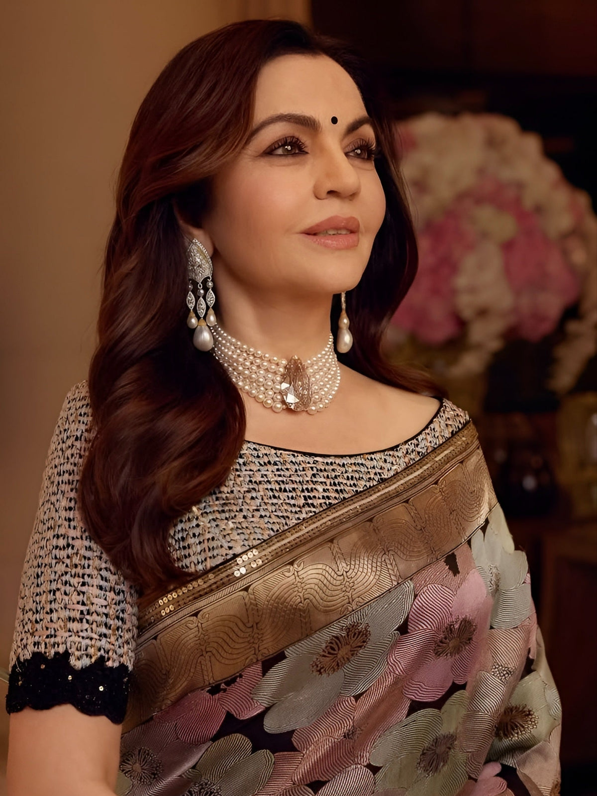 Neeta Ambani Ma'am Inspired Handwoven Pure Kataan Silk Saree