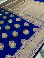 Neeta Ambani Ma'am Inspired Handwoven Pure Kataan Silk Saree